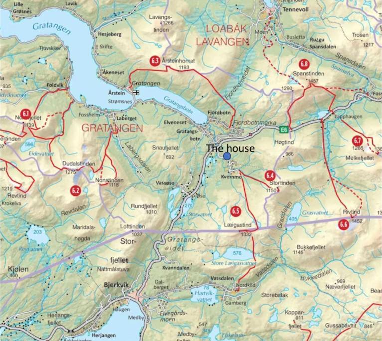 Ferienhaus Nydelig Smabruk Med Hus Og Fjos Og Badstu Gratangen